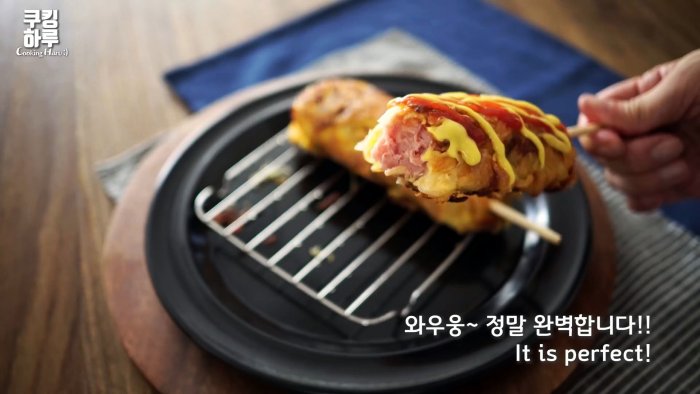 Хрустящий картофельный хот-дог без муки