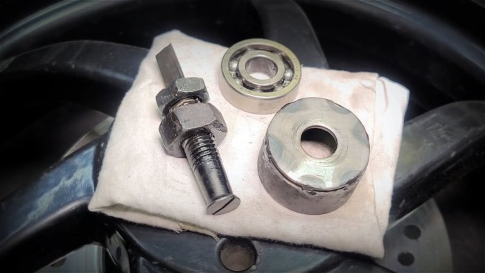 Самодельный съемник подшипников с глухих отверстий