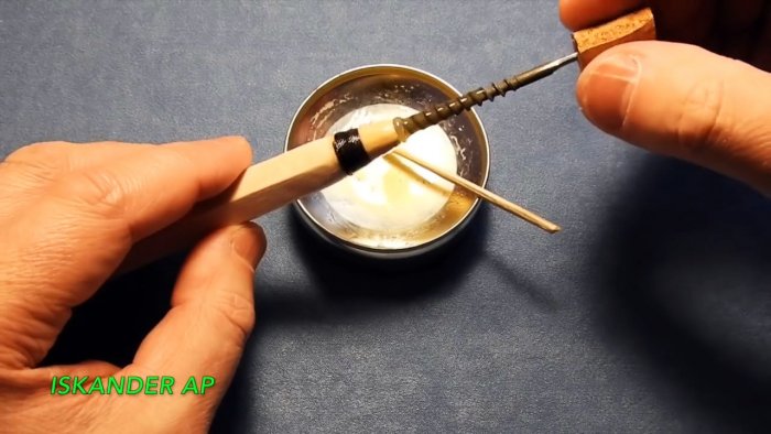 Сажаем на крей резец