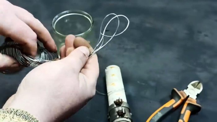 Делаем электроды из нихромовой проволоки
