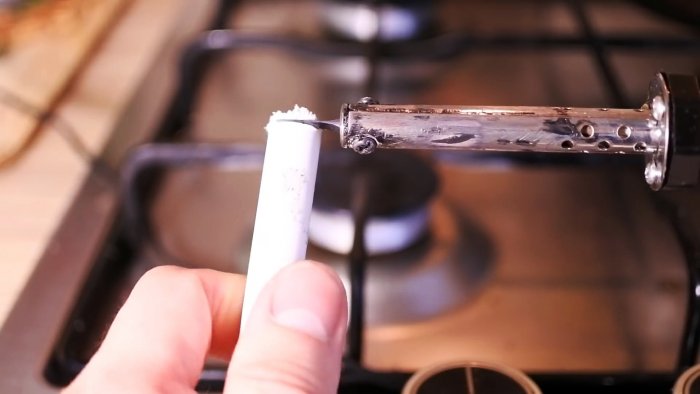 Резак для пластика из паяльника своими руками