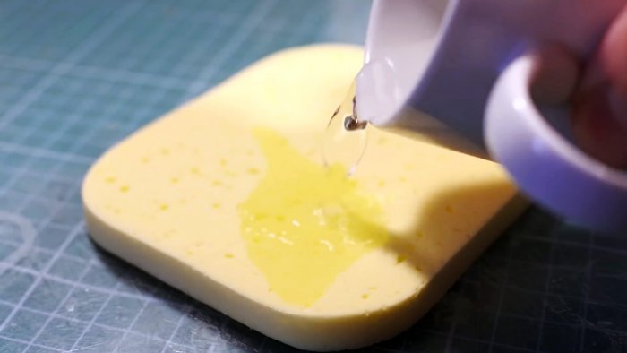 пропитывать ее глицерином