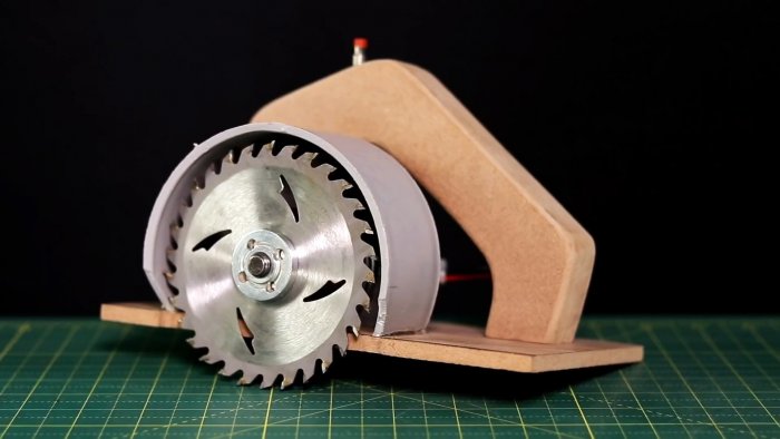 Самодельная мини циркулярка