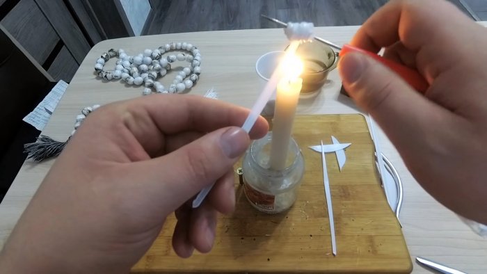 После нее накручивается следующая полоска