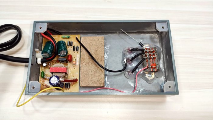 Простой блок питания на 3 напряжения