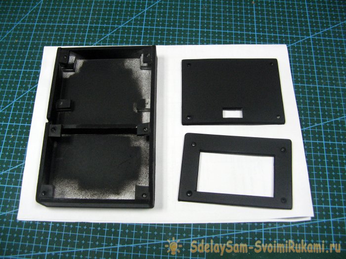 Как сделать корпус из ПВХ для тестера ESR T4 и питание на liion
