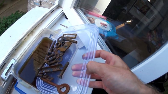 Как растворить ржавчину за пару минут