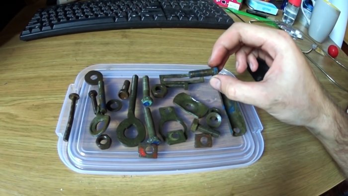 Как растворить ржавчину за пару минут