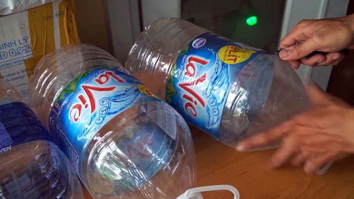 Как при помощи ПЭТ бутылок за полтора месяца вырастить запас шпината на весь год