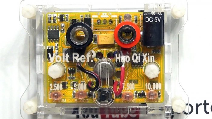 Как проверить точность мультиметра и зачем электронику дома источник опорного напряжения AD584