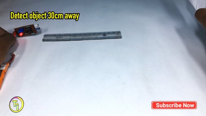 Как сделать датчик приближения-препятствия