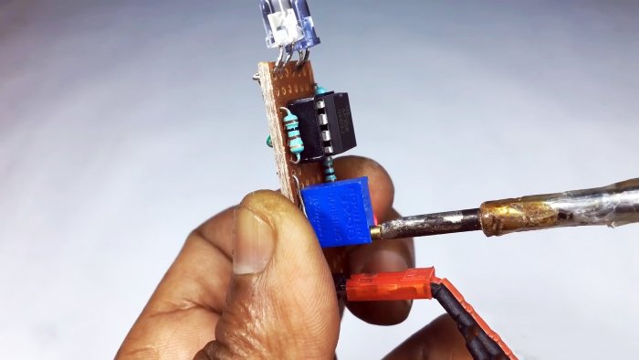 Как сделать датчик приближения-препятствия