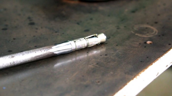 Как сделать съемник для глухих подшипников из анкера с обратным молотком