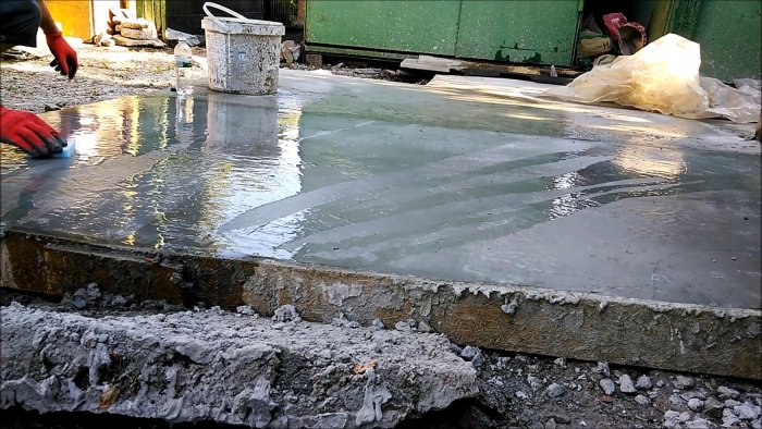 Как самому выполнить качественное бетонирование на долгие годы