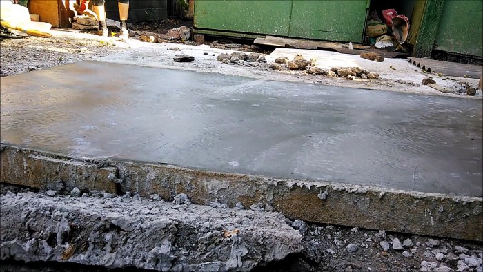 Как самому выполнить качественное бетонирование на долгие годы