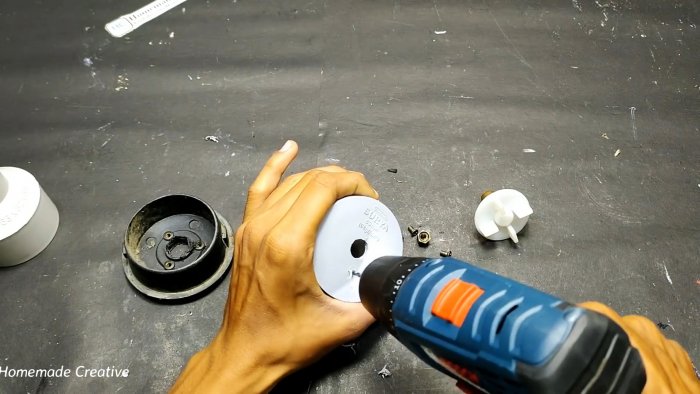 Мощная самодельная водяная помпа из старого блендера