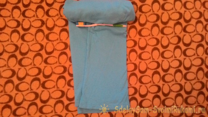 Лайфхак как за несколько секунд упаковать самые необходимые вещи в дорогу