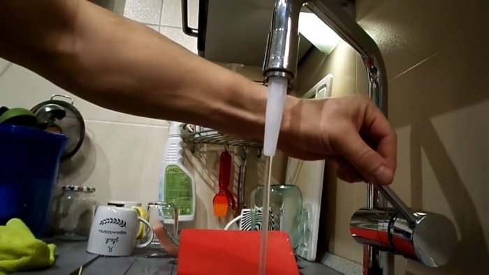 Как подключить шланг к смесителю