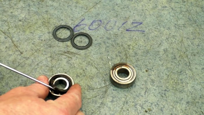 Как удалить обойму подшипника из корпуса