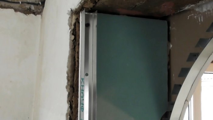 Как сделать арку из гипсокартона