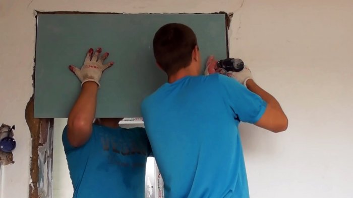 Как сделать арку из гипсокартона