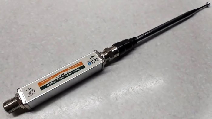 Как сделать мини ТВ антенну с высокой чувствительностью