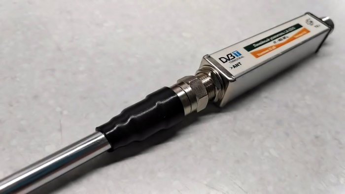 Как сделать мини ТВ антенну с высокой чувствительностью