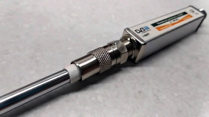 Как сделать мини ТВ антенну с высокой чувствительностью