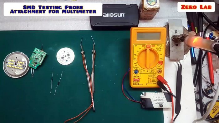 Как сделать щупы для удобной проверки SMD компонентов