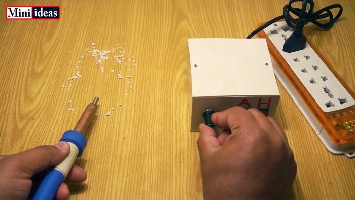 Как сделать термовоздушную станцию из старого паяльника