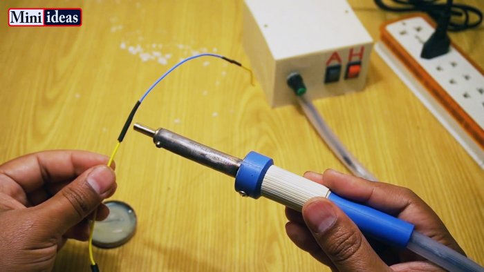 Как сделать термовоздушную станцию из старого паяльника