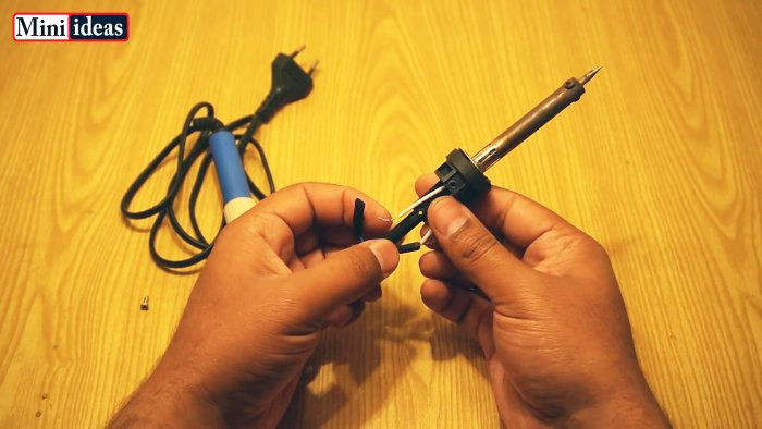 Как сделать термовоздушную станцию из старого паяльника