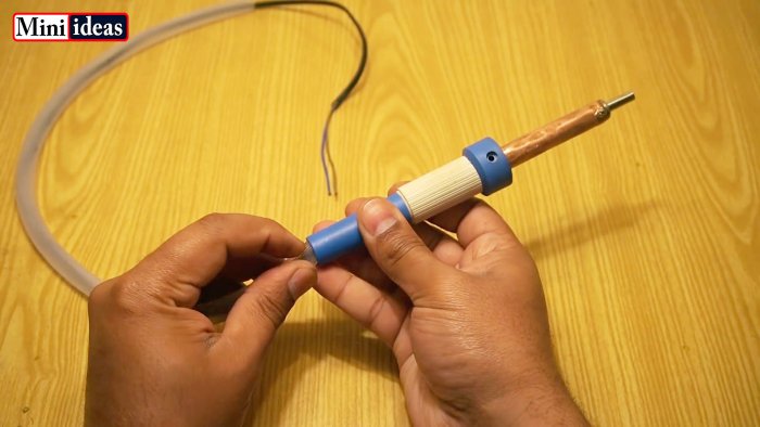 Как сделать термовоздушную станцию из старого паяльника