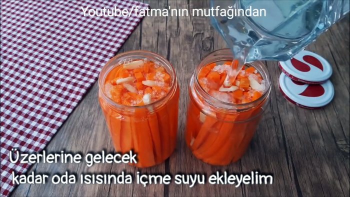 Маринованные морковные палочки за 10 мин