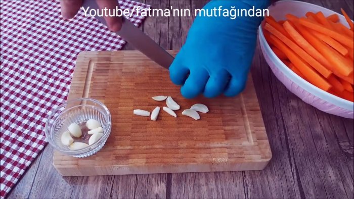 Маринованные морковные палочки за 10 мин