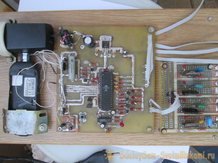 Блок управление по SMS на AT90S8515 и Siemens C45