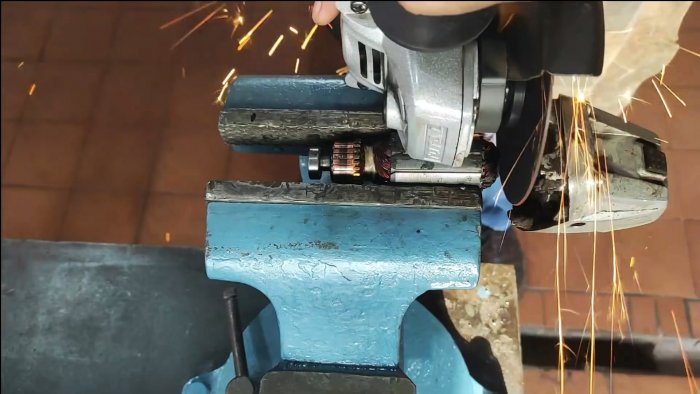 Ручная дрель из редуктора старой болгарки