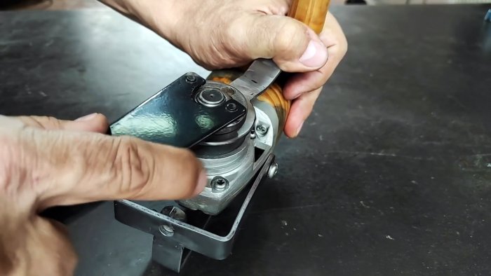 Ручная дрель из редуктора старой болгарки