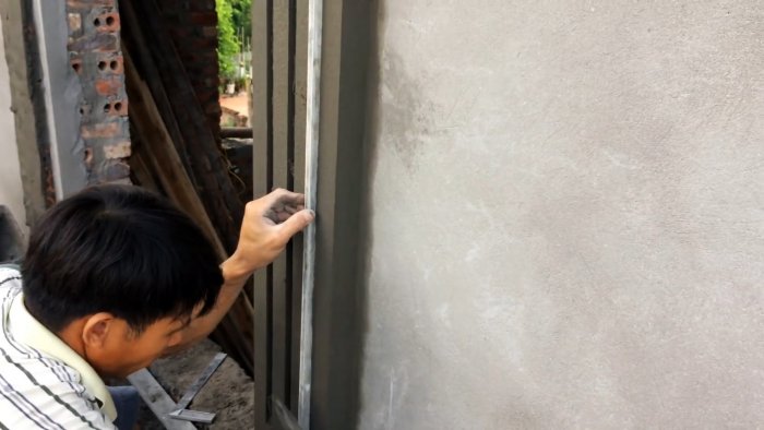 Как сделать красивое обрамление оконных или дверных проемов