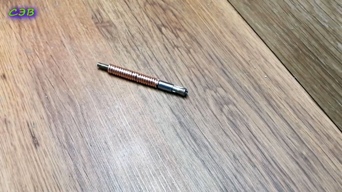 Как из анкерного болта сделать ручкудержатель для лезвий скальпеля