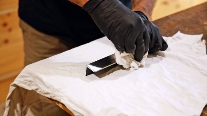 Простое воронение и латунное покрытие стали в домашних условиях