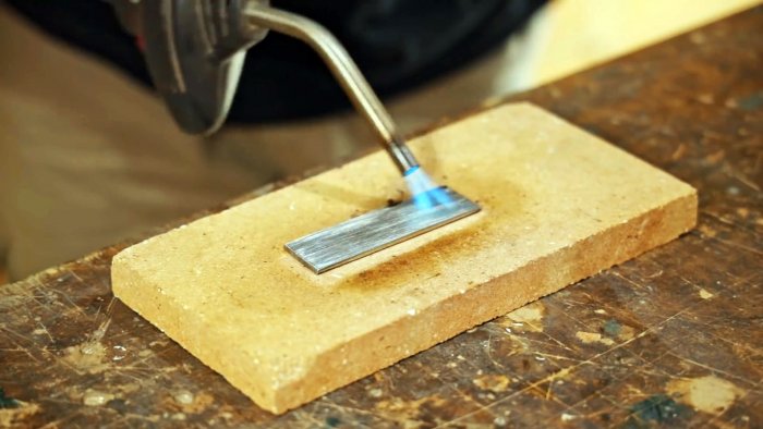 Простое воронение и латунное покрытие стали в домашних условиях