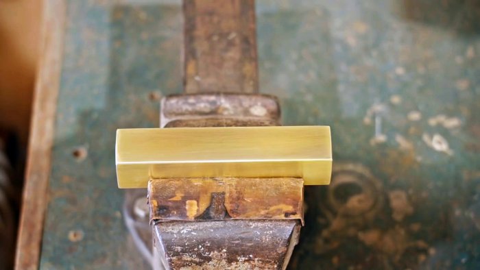 Простое воронение и латунное покрытие стали в домашних условиях