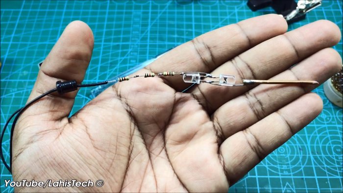 Тестер полярности из ручки