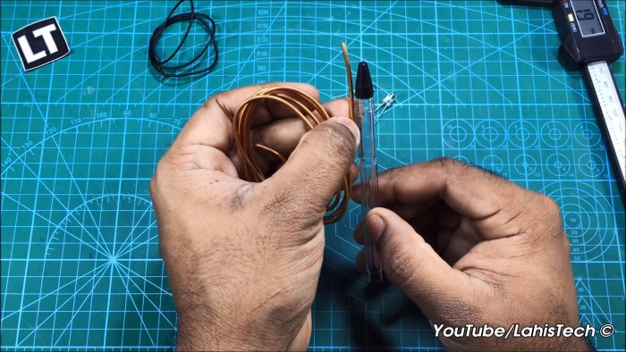 Тестер полярности из ручки