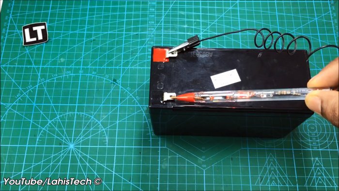 Тестер полярности из ручки