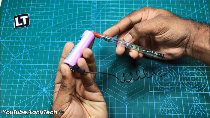 Тестер полярности из ручки