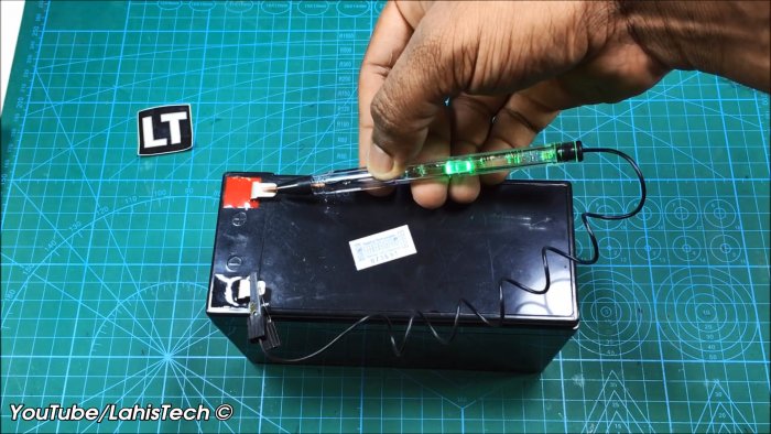 Тестер полярности из ручки