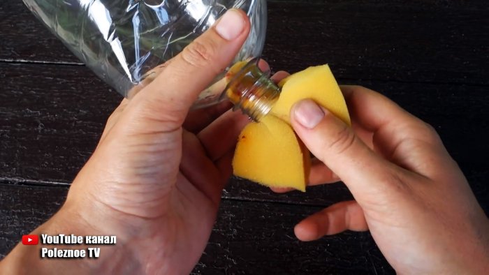 Система корневого полива из ПЭТ бутылки поможет растениям и сэкономит вам воду