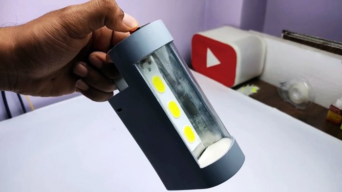 Как сделать аварийный аккумуляторный фонарь для любых ситуаций